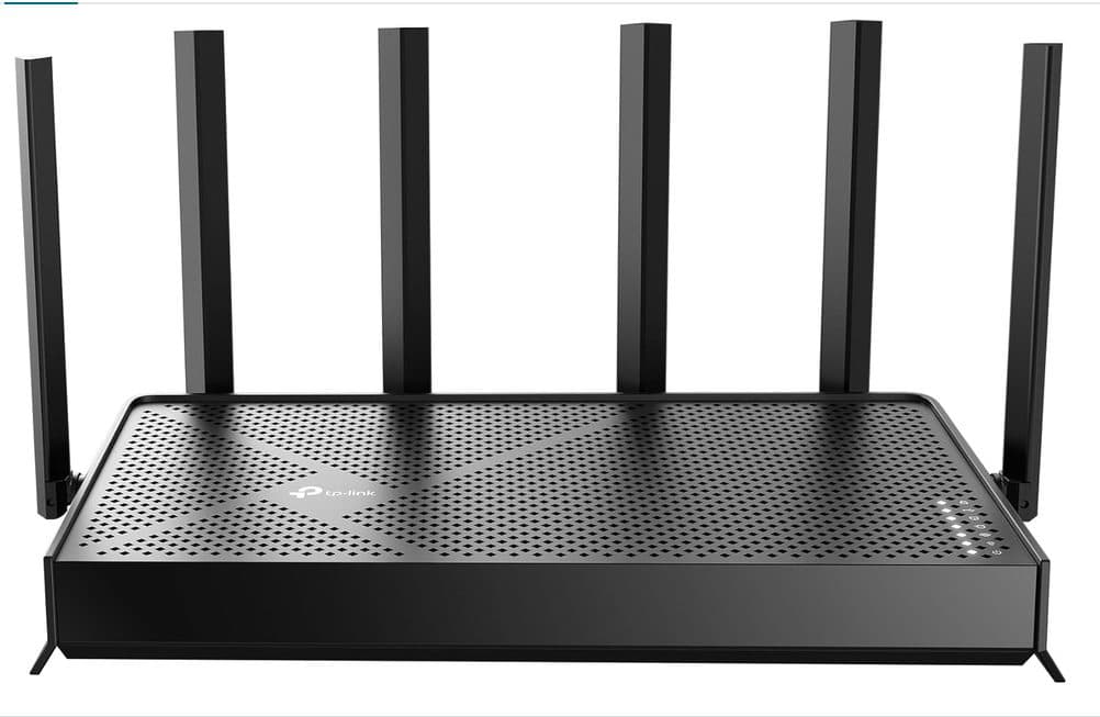 TP-Link Tri-Band BE9700 WiFi 7 Router (Archer BE600) | 10G Port, 2.5G Port, 3× 2.5G LAN, 320MHz Channel, Covers up to 2,600 sq. ft., 120 Devices, VPN, HomeShield Security