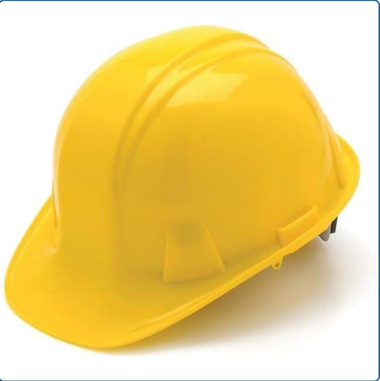 Pyramex Safety SL Series Cap Style Hard Hat, 4-Point Snap Lock Suspension